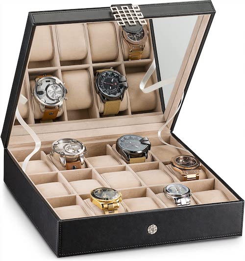 Glenor Co Watch Box for Men