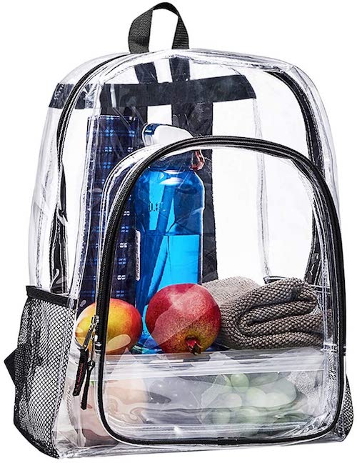 Heavy Duty Clear Backpack