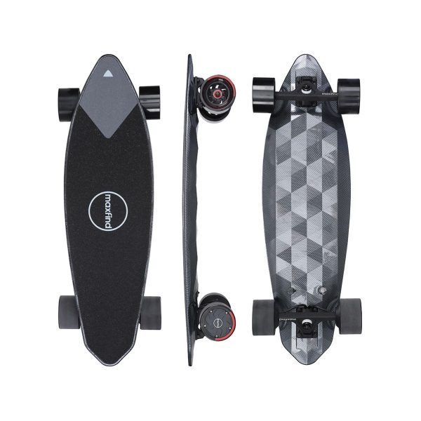 Electric Longboard Skateboard |MAXFIND MAX2 PRO Small Fish Plate|Dual Motor Drive With Remote Control Built-in Lithium Battery