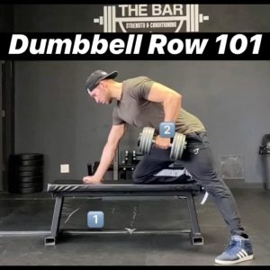 dumbbell row