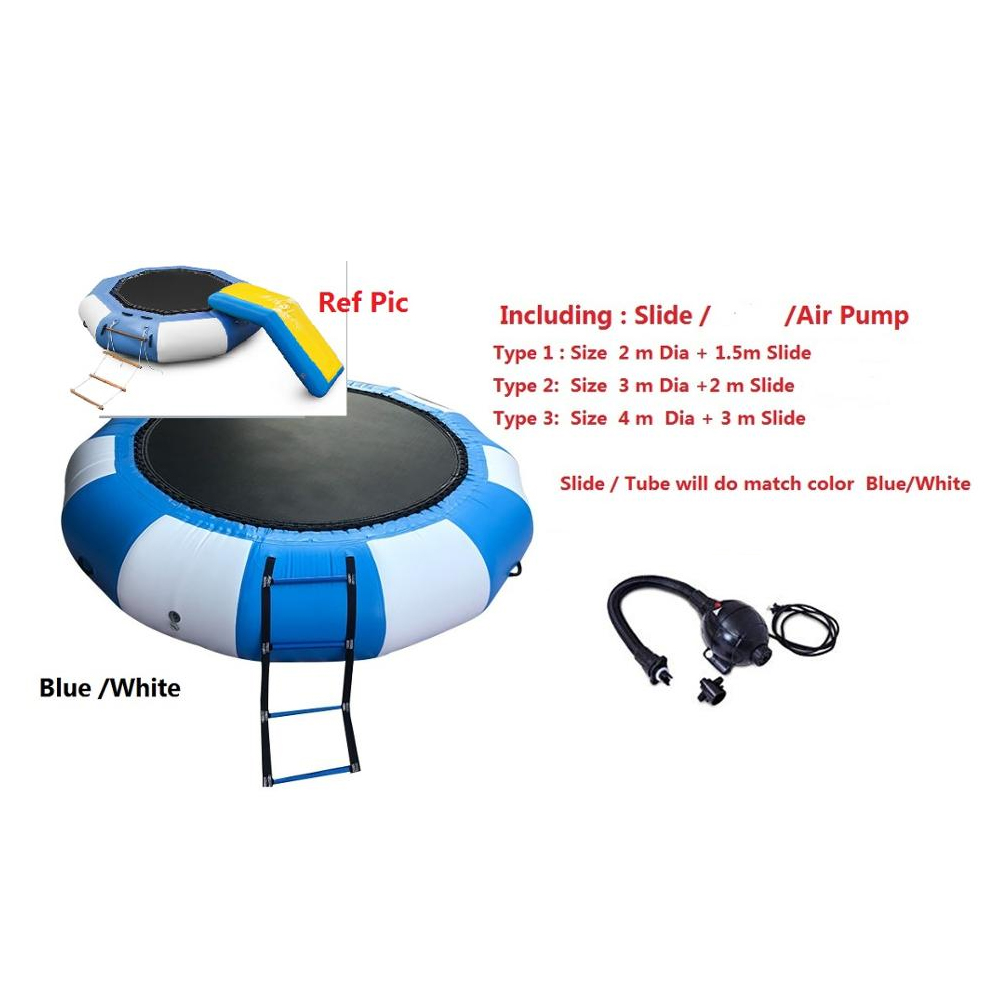 Best Inflatable Water Trampoline for Sale Splash Padded Water Bouncer