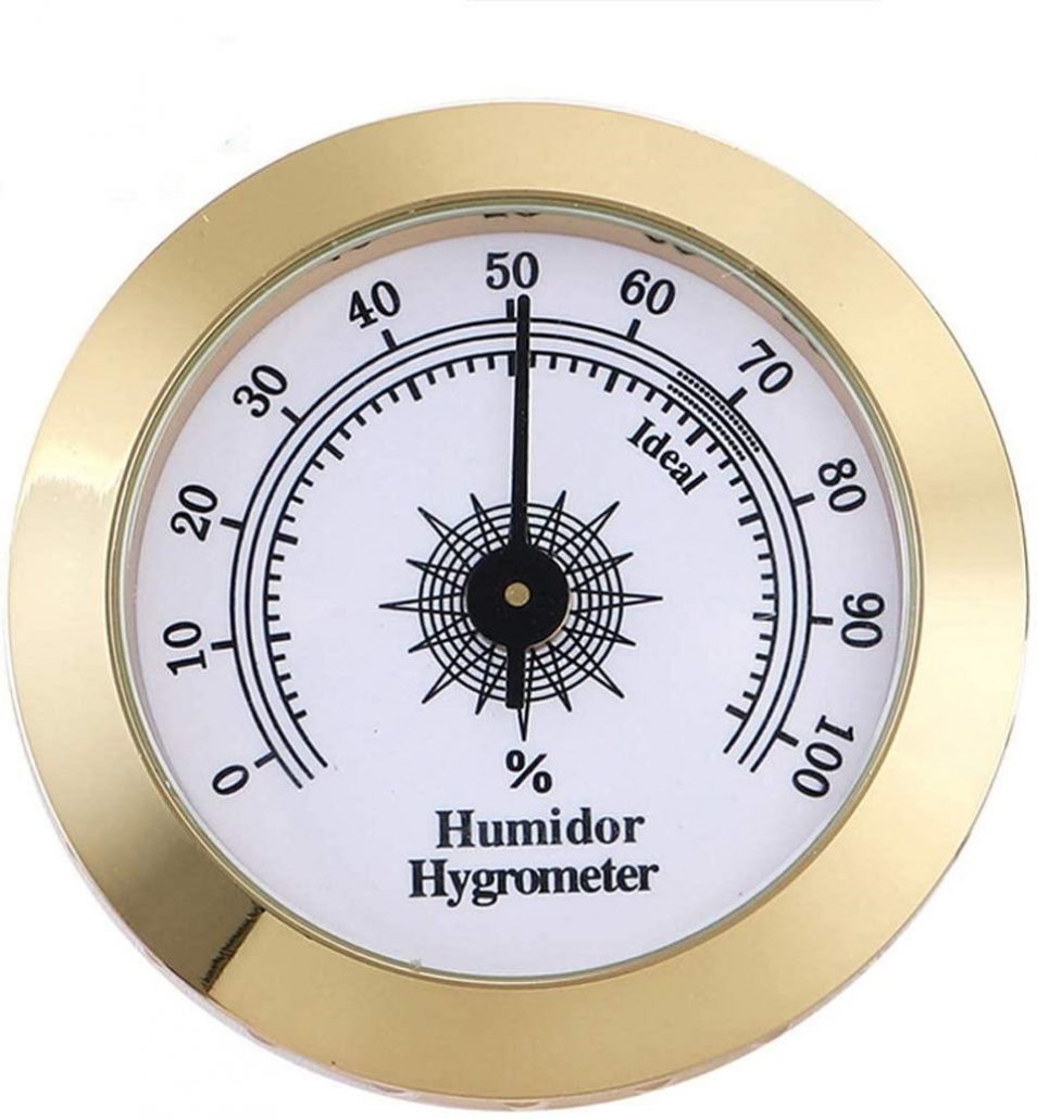 Anync Round Humidor Hygrometer For Cigar