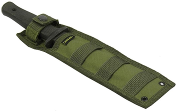 MOLLE Tactical Sheath Scabbard Training Molle Knife molle Pouch Dimensions: 7.1 x 1.7 inches (L X W)
