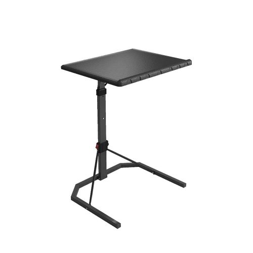 Best Folding Laptop Table Black Overbed Table With Adjustable Height