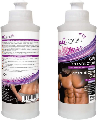 Absonic - Conductive Gel for Abs Stimulators, Muscle Stimulation