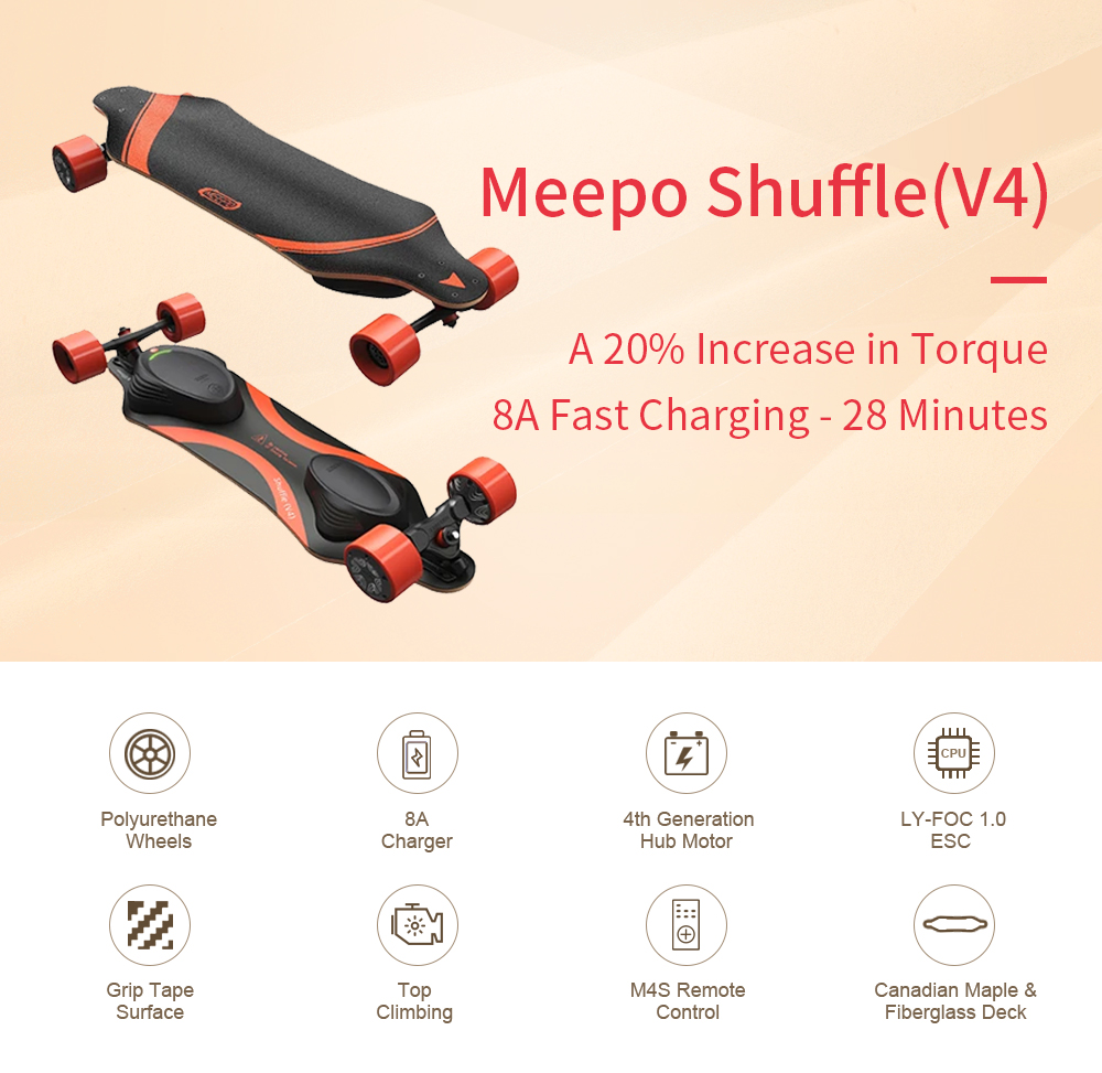 Meepo Shuffle(V4) electric skateboard (1)