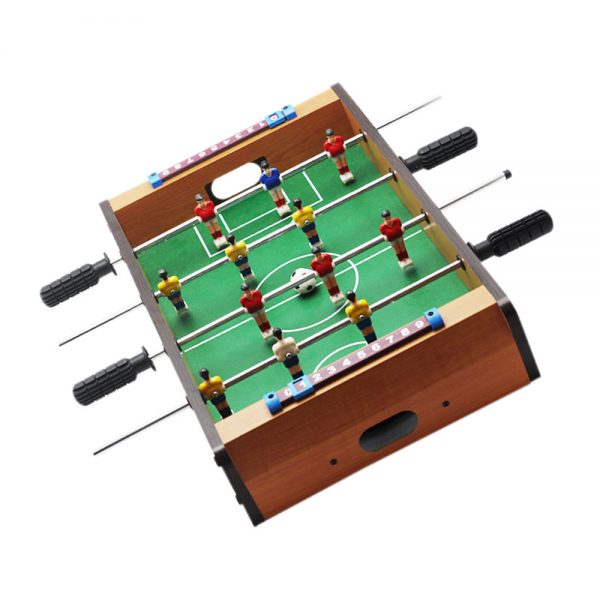 Best 14 Inch Professional Soccer Table Football Tabletop Set for Sale | Kids Family Party Wooden Vintage Portable Foosball Table Parts and Accessories Table Top Tournament Foosball Game