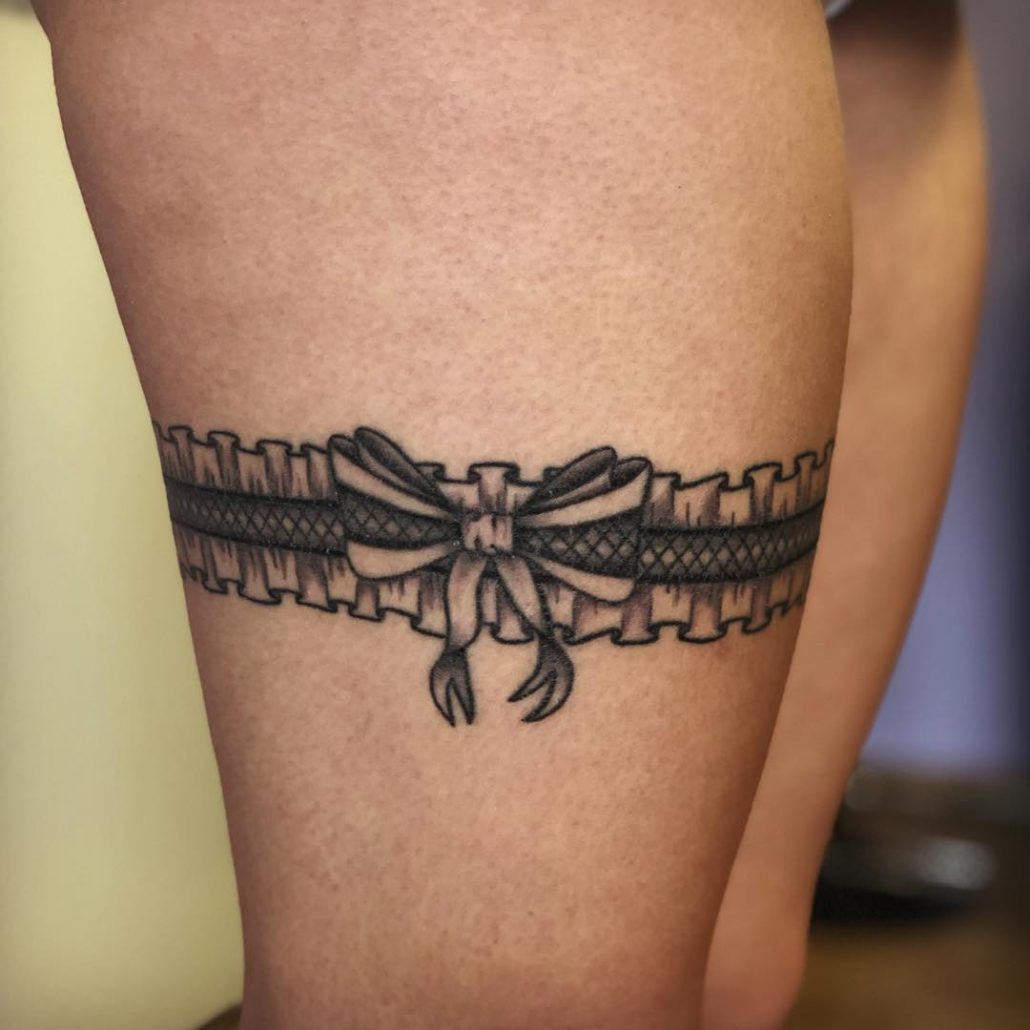 machine gun belt tattoo