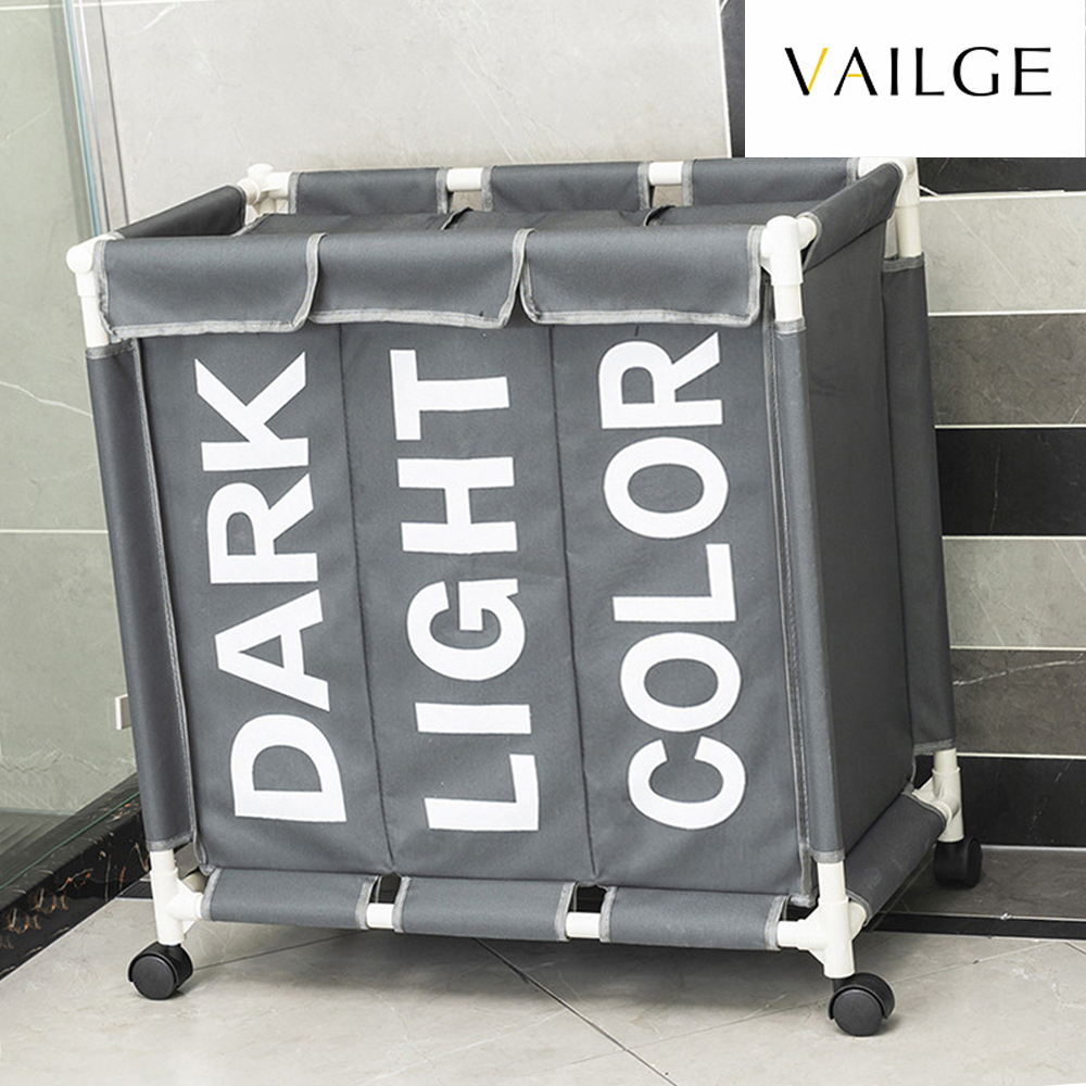 Best Rolling Laundry Cart for Sale Laundry Basket Organizer Three