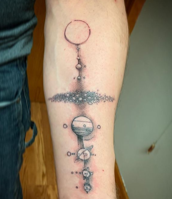 Amazing planet tattoos