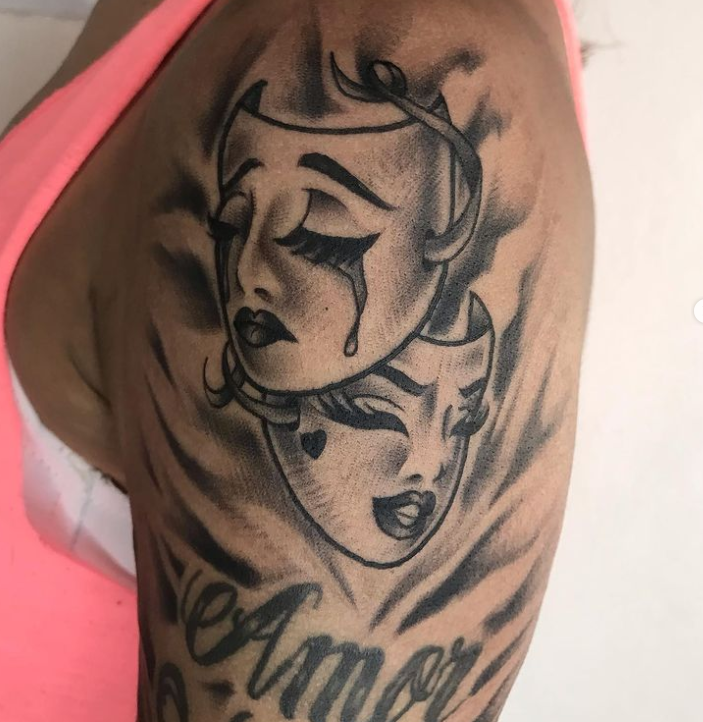 girly laugh now cry later tattoos