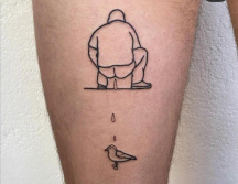 funny tattoo design