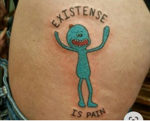 funny tattoo