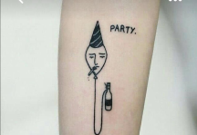 creative funny tattoo idea