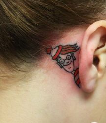 creative funny tattoo idea