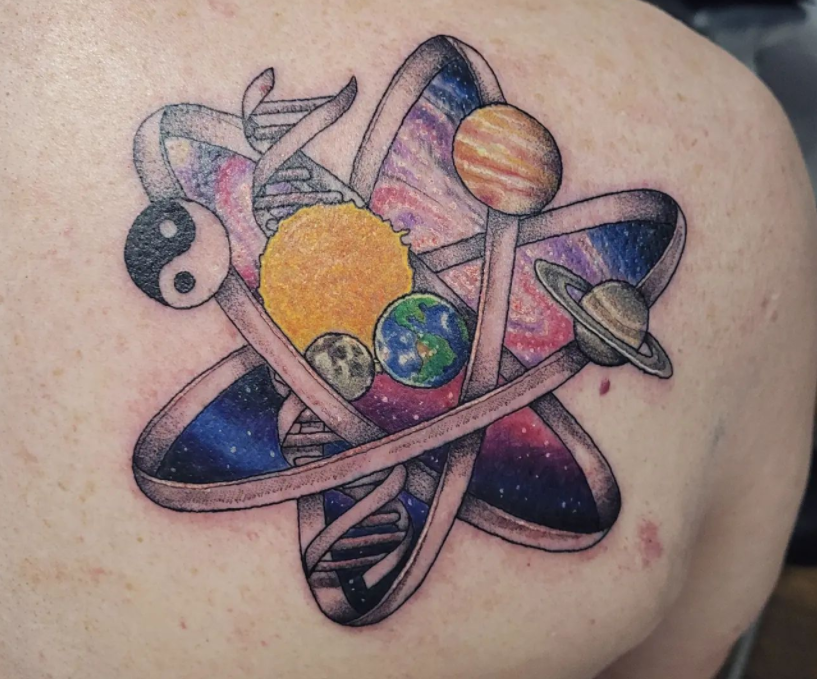 Amazing planet tattoos