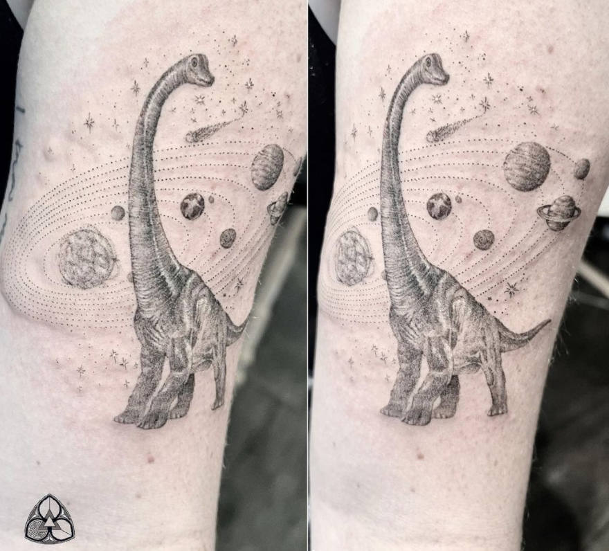 Amazing planet tattoos