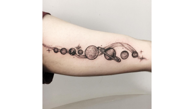 Amazing planet tattoos