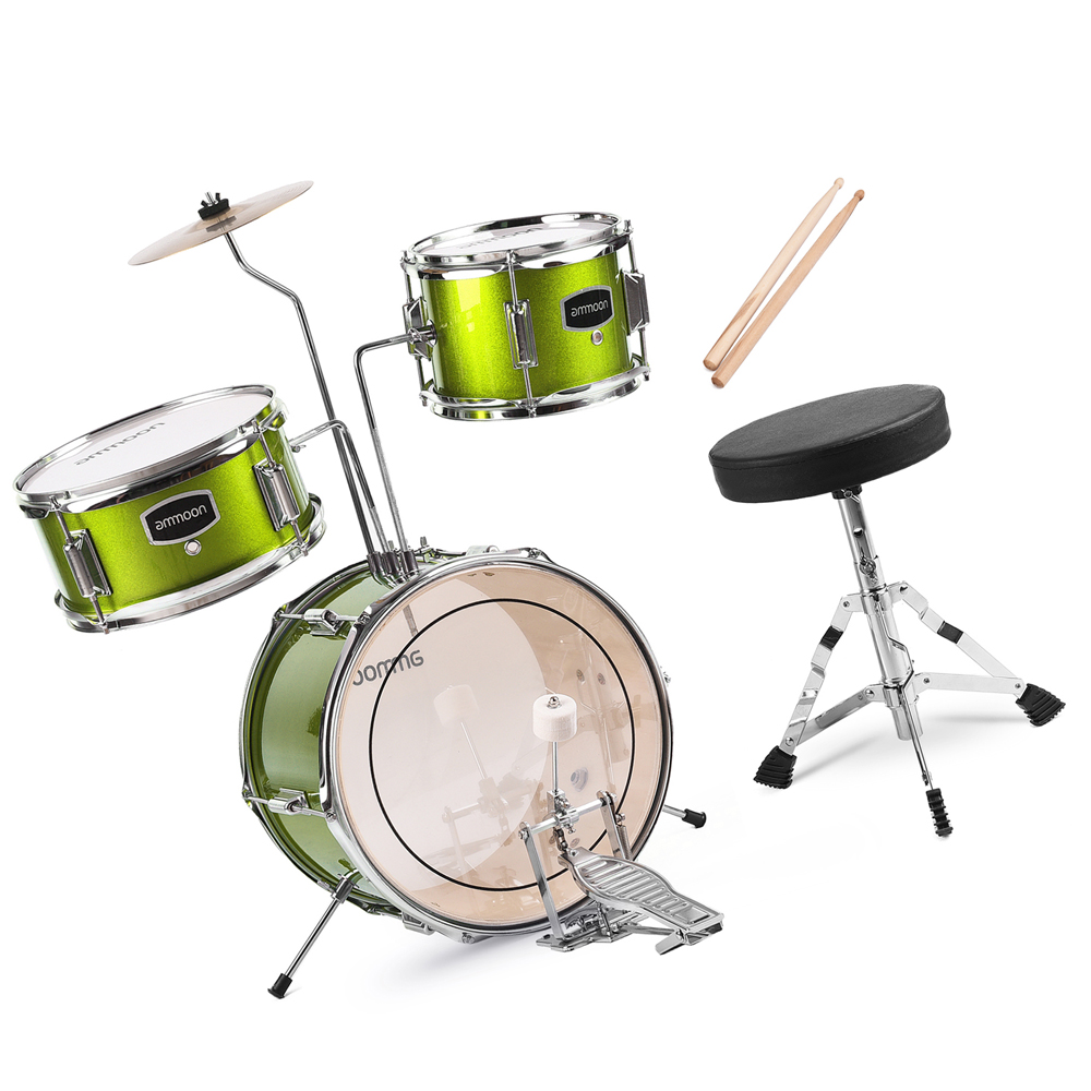 Best Ammoon 3Piece 14 Inch Kids Drum Set for Sale
