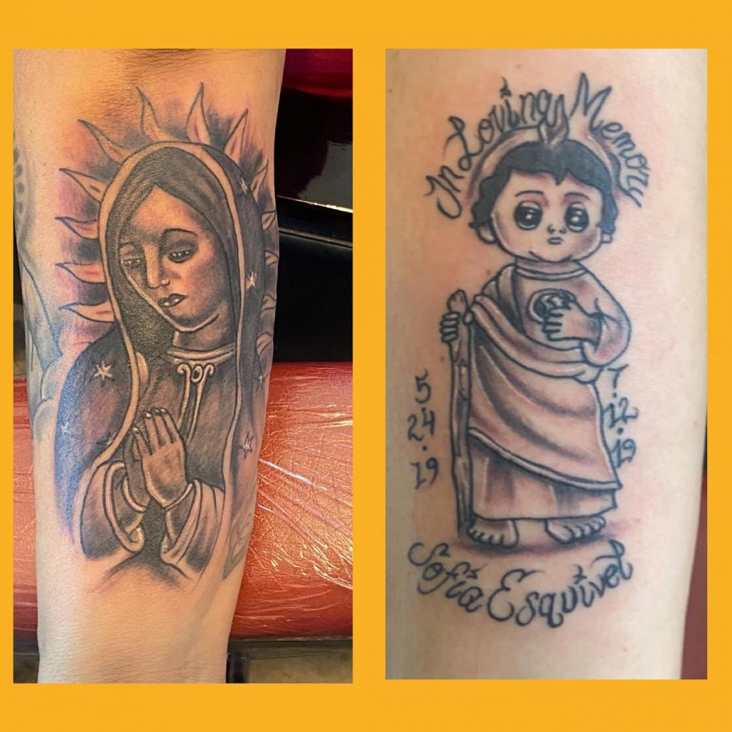 amazing san judas tadeo tattoo design