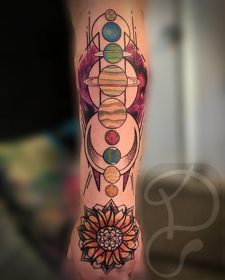 Amazing planet tattoos