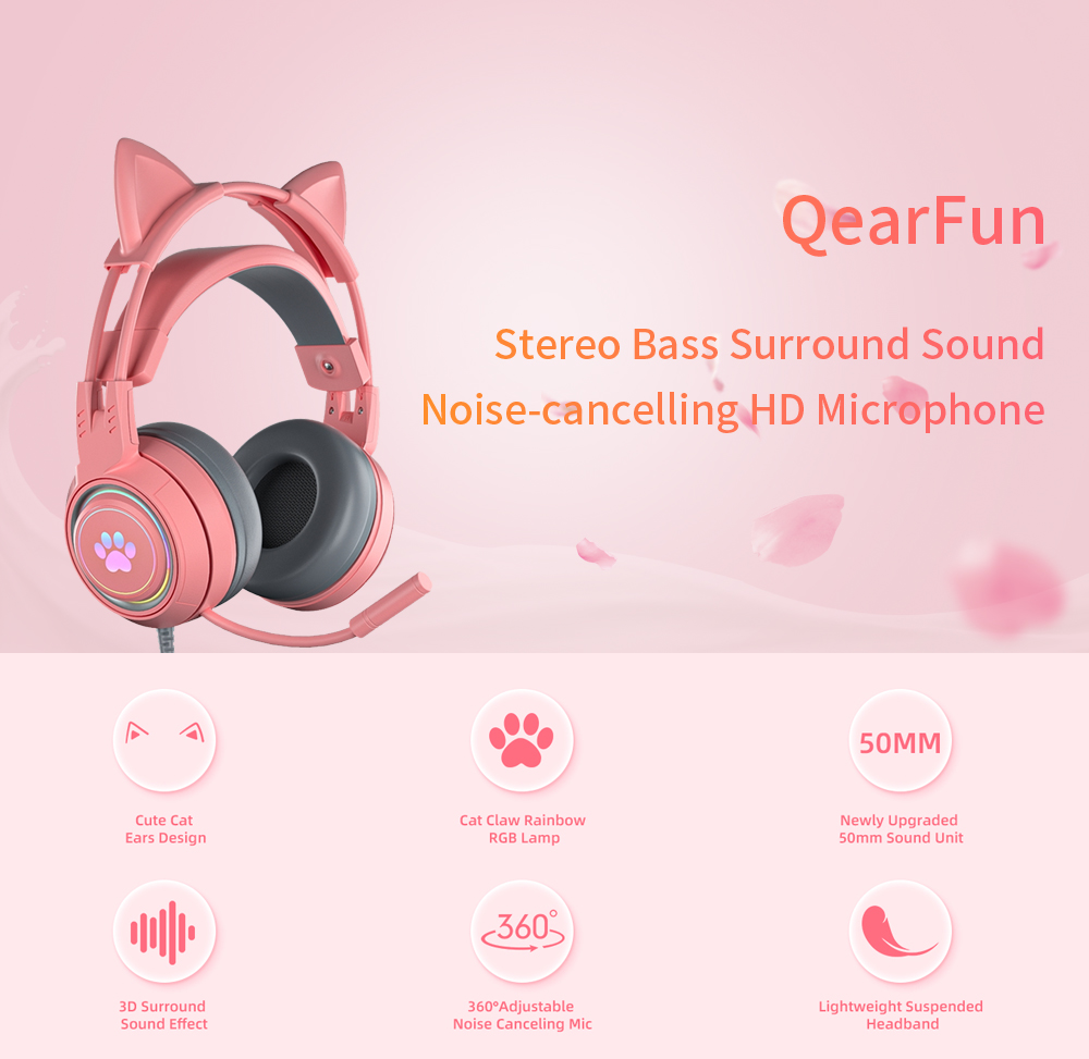 cat ear headphones