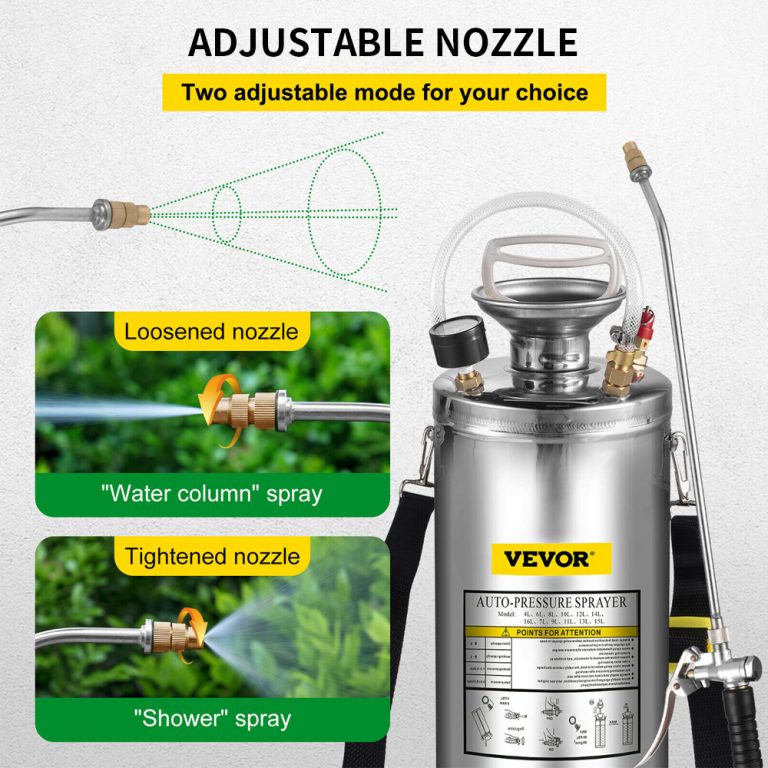 Best VEVOR 412L Backpack Sprayers for Sale Stainless Steel Hand