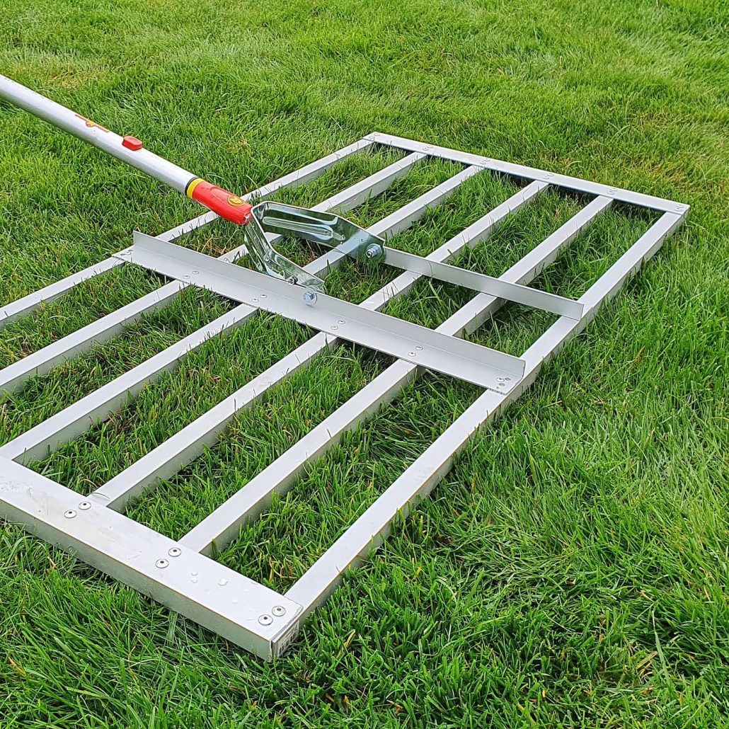 lawn leveling rake