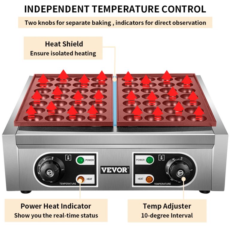 Best VEVOR Electric Takoyaki Maker for Sale Commercial Takoyaki