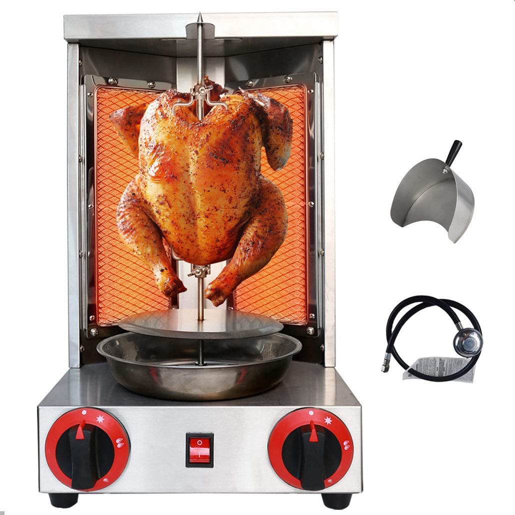 Li Bai Gyro Rotisserie Shawarma Grill Machine