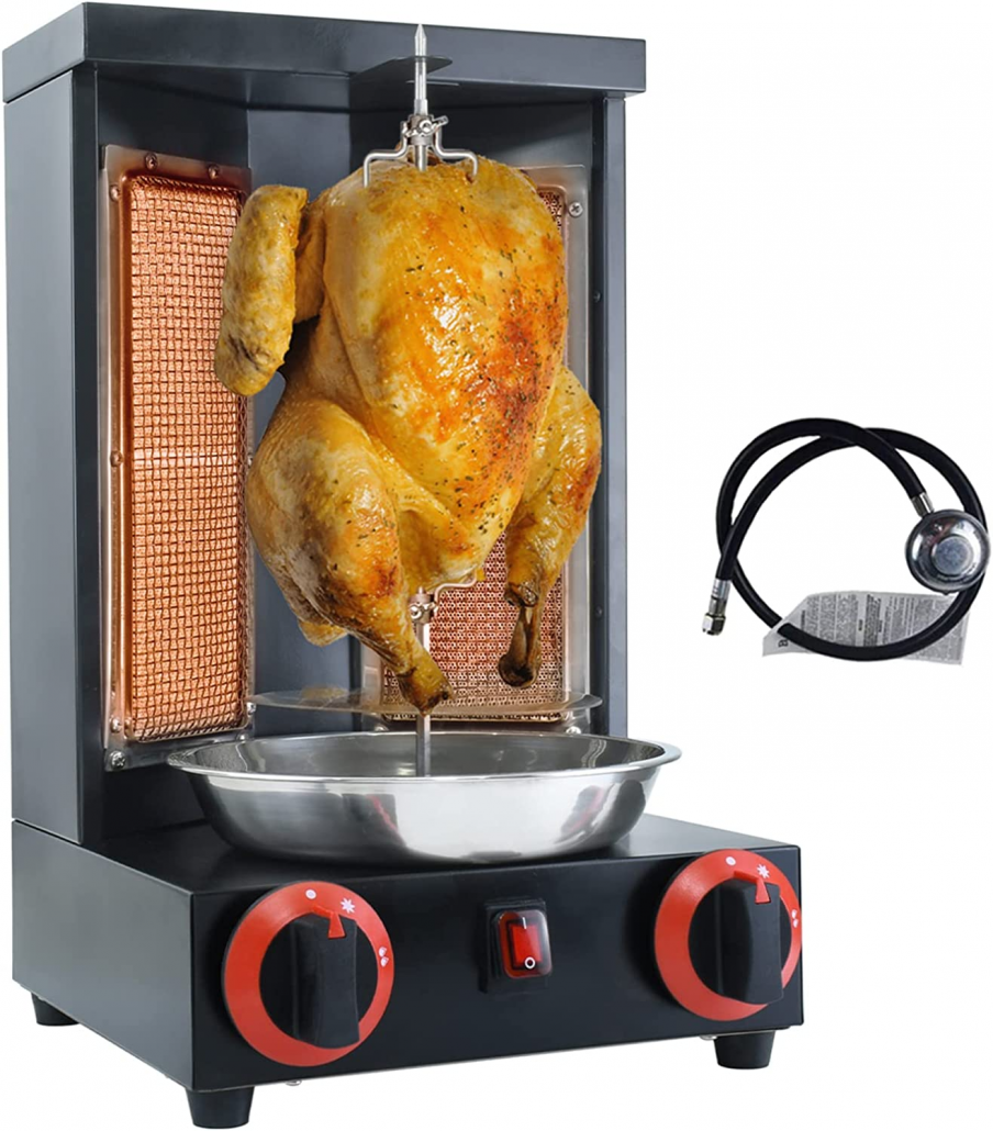 BNDHKR Homemade Rotisserie Chicken Shawarma Grill Machine