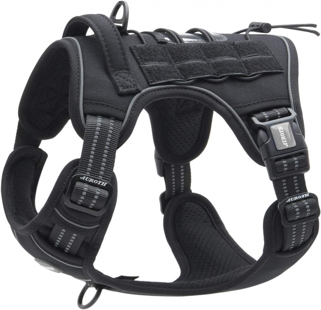 Auroth Tactical Dog Vest for Large Dogs