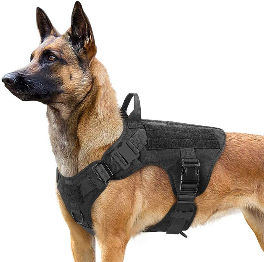 Rabbitgoo Tactical Dog Vest for Large Dogs