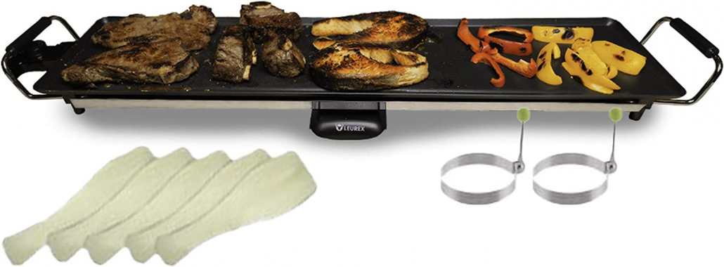  Leurex Premium Heavy Duty 35" Electric Portable Hibachi Teppanyaki Grill