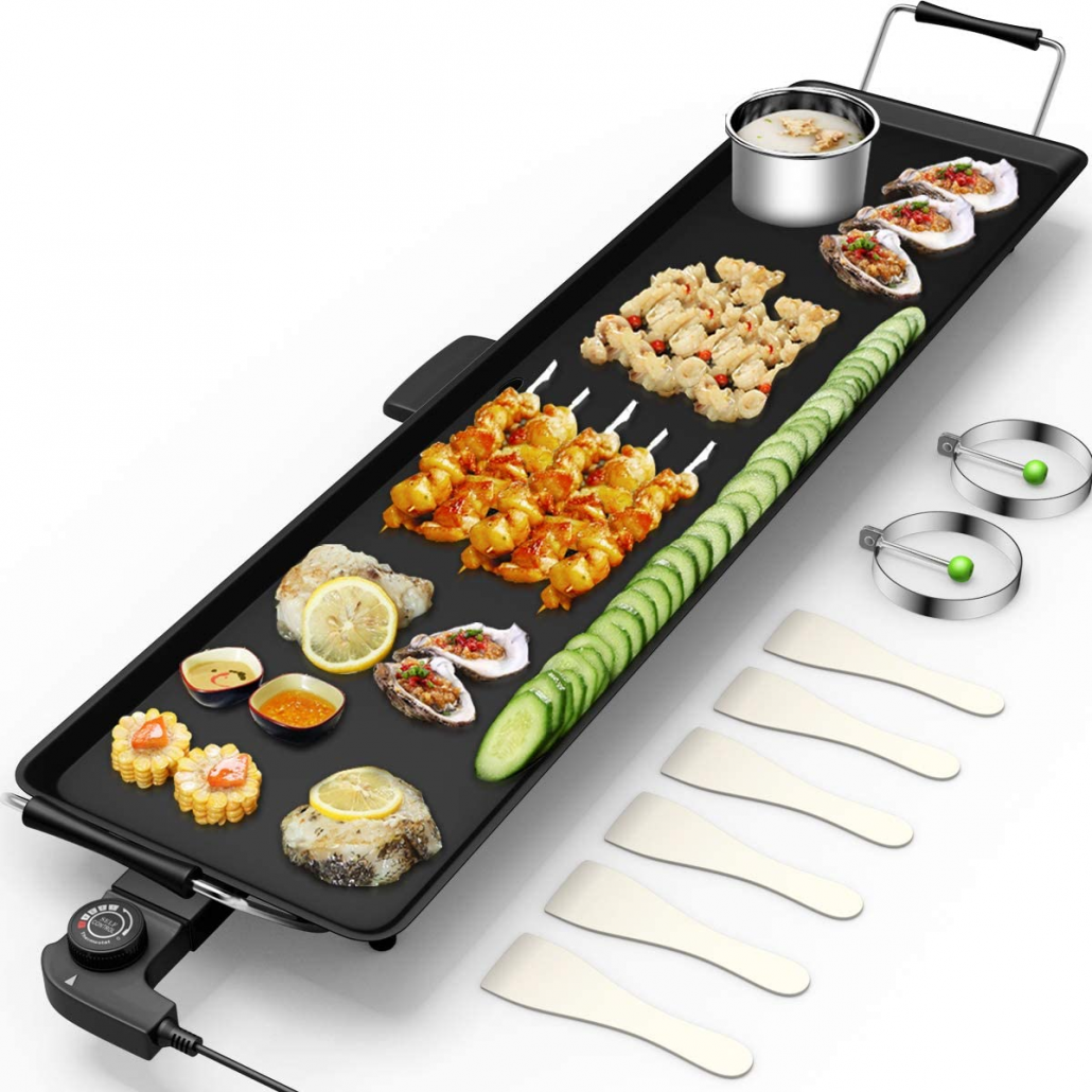 Costzon 35" Electric Extra Large Teppanyaki Grill (BBQ Griddle)