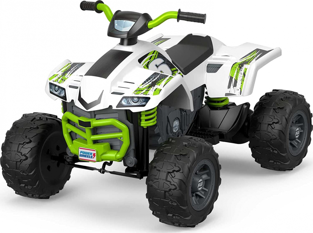 Power Wheels Trail Racer Electric 4 Wheeler for Kids Aged 3-7