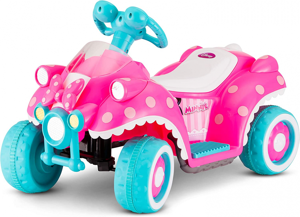 Kid Trax Disney Minnie Mouse Electric 4 Wheeler for Toddlers