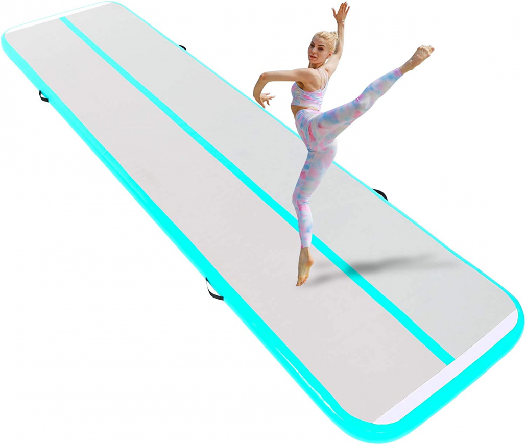 Naice Inflatable Air Tumbling Mat for Gymnastics Training
