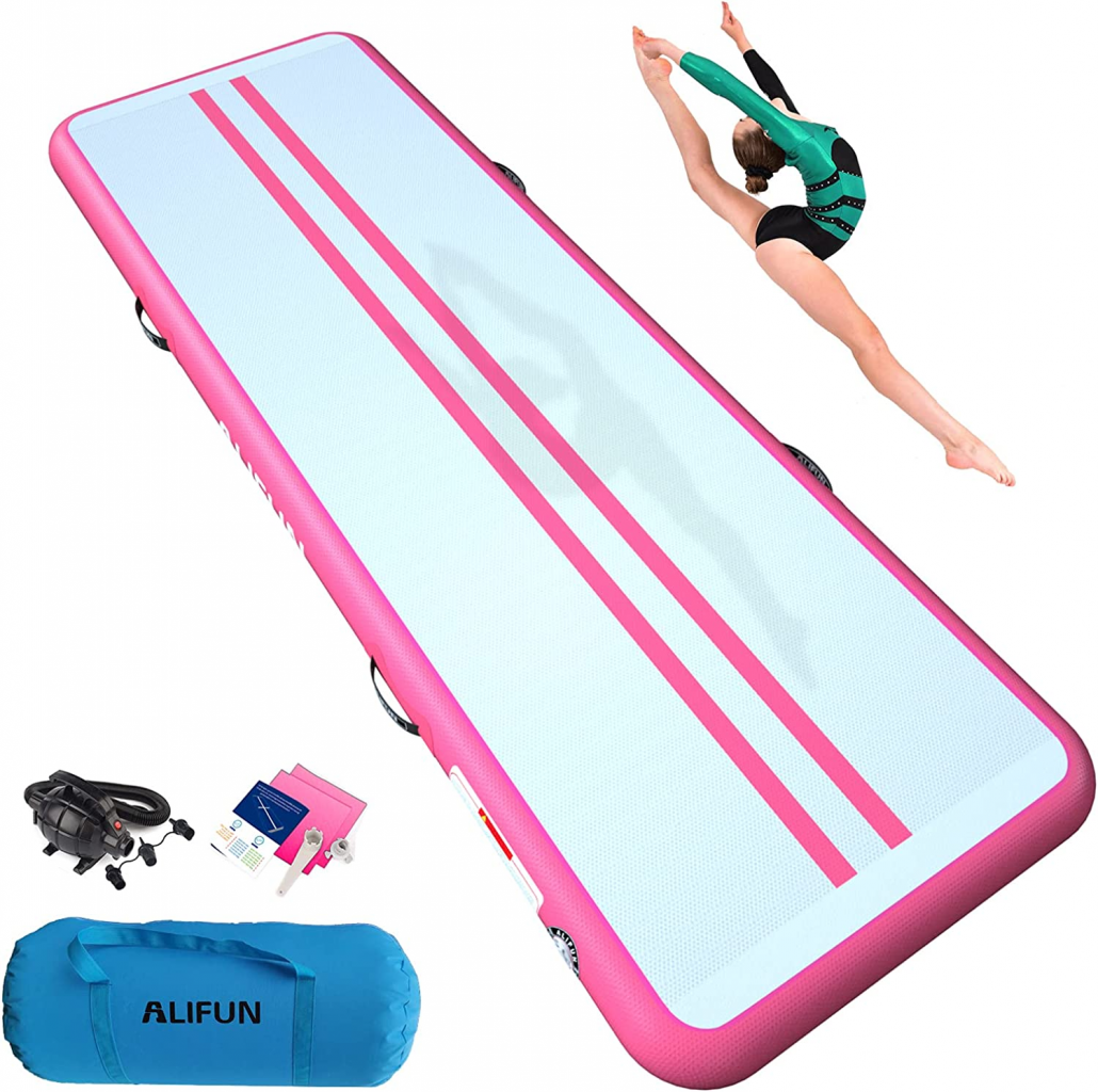 ALIFUN Inflatable Tumbling Air Track for Gymnastics Exercise