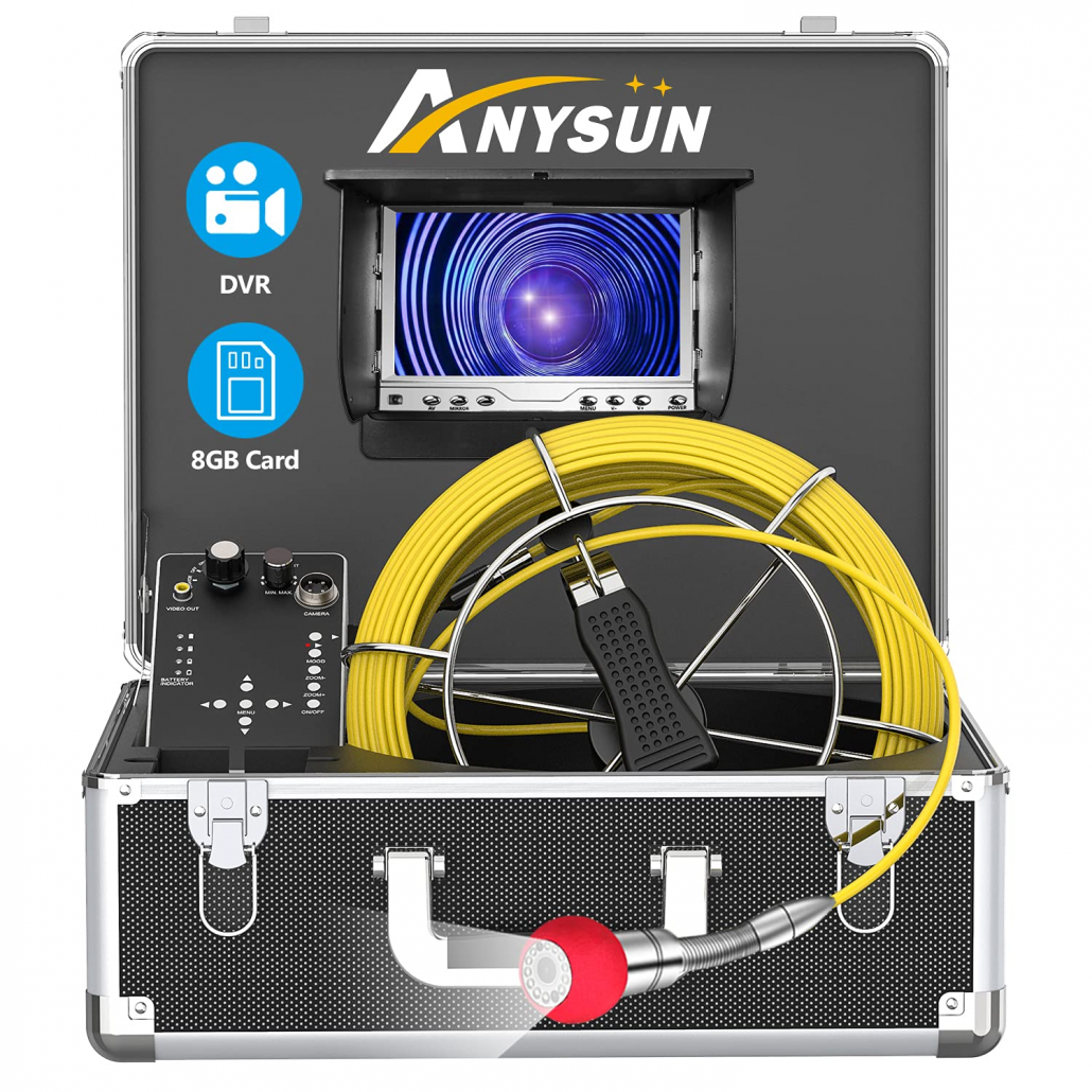 Anysun 1000TVL Plumbing Sewer Camera (Industrial Endoscope)