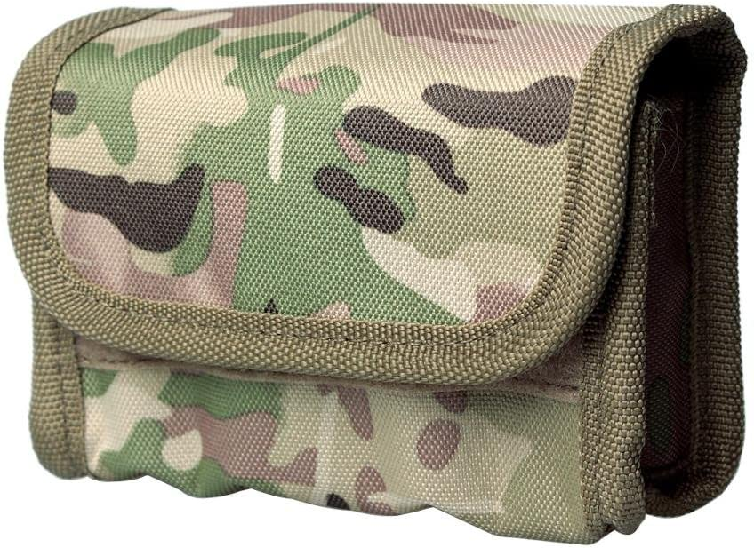 Firedog 10 Round Shotgun Shotshell Reload Holder Molle Pouch for 12 Gauge/20G