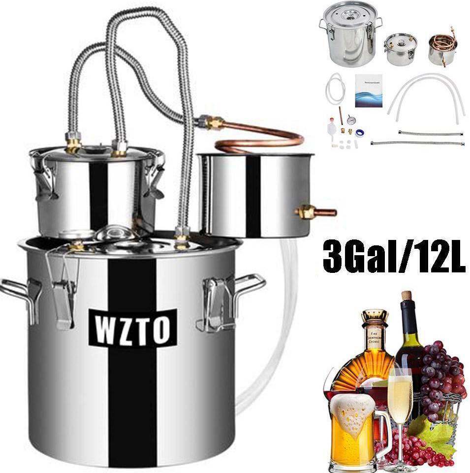 WMN_TRULYSTEP MSC03 Copper Alcohol Moonshine Ethanol Still for Beginners 20 L