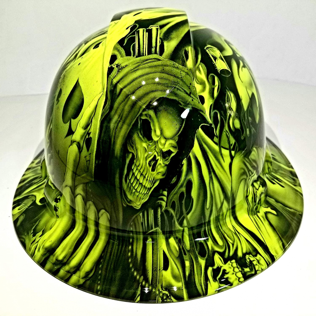 Wet Works Imaging Customized Pyramex Full Brim Hydro Dipped