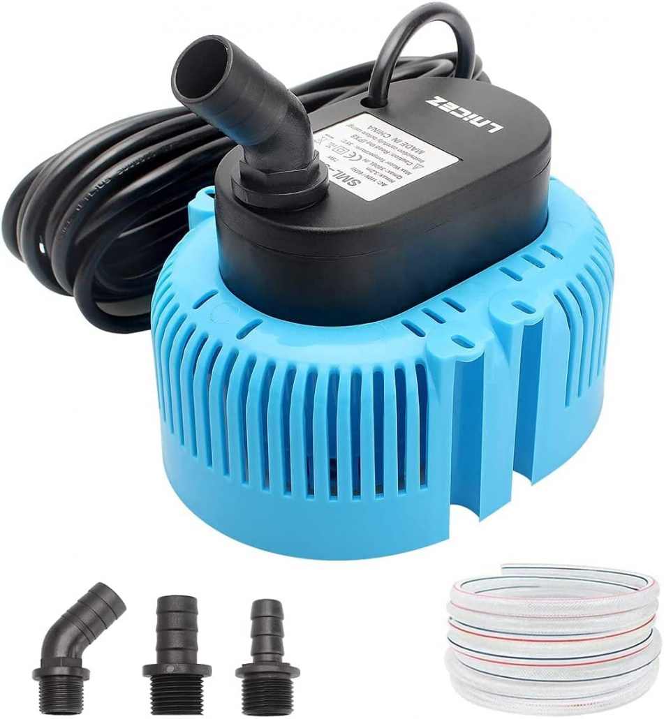 Lnicez 1/10 HP Submersible Sump Pump (Swimming Water Removal Pomp)