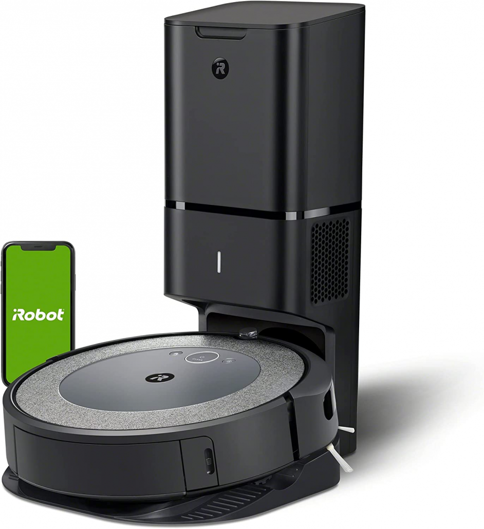 iRobot Roomba i3+ EVO (3550) Self-Emptying Robot Vacuum for Vinyl Plank Floors
