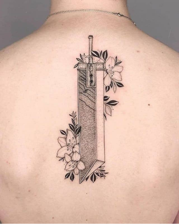 Buster Sword Tattoo