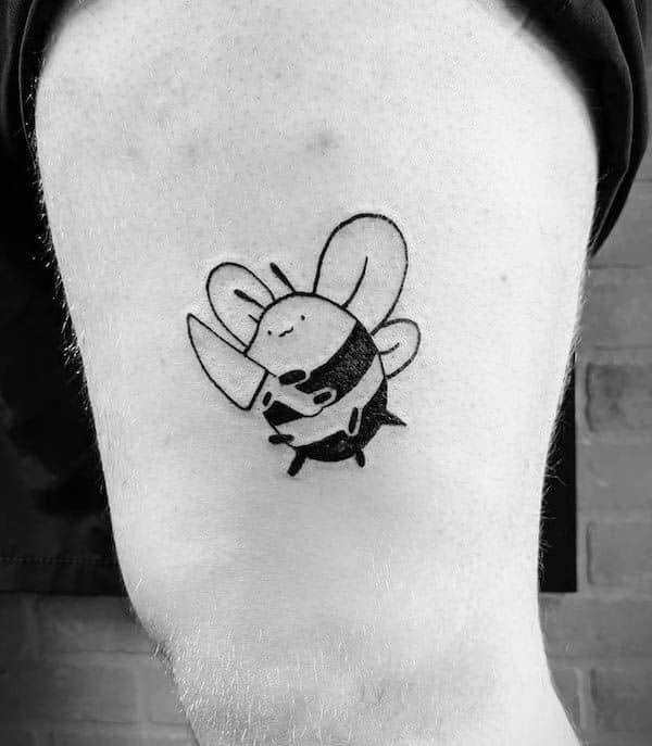 Mean Bee Tattoo
